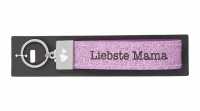 Glücksfilz Schlüsselband Liebste Mama