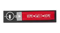 Glücksfilz Schlüsselband Home Sweet Home