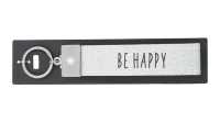 Glücksfilz Schlüsselband Be Happy