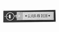 Glücksfilz Schlüsselband Glaub an dich!