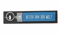 Glücksfilz Schlüsselband Bester Opa der Welt
