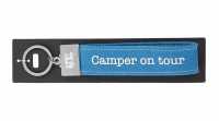 Glücksfilz Schlüsselband Camper on tour