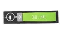 Glücksfilz Schlüsselband Chill mal