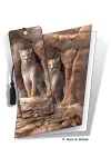3D Grußkarte Puma