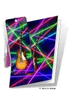 3D Grußkarte Gitarren