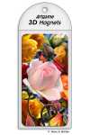 3D Magnet Wildrose