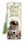 3D Lesezeichen Love You to the Moon