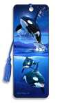3D Lesezeichen Orcas
